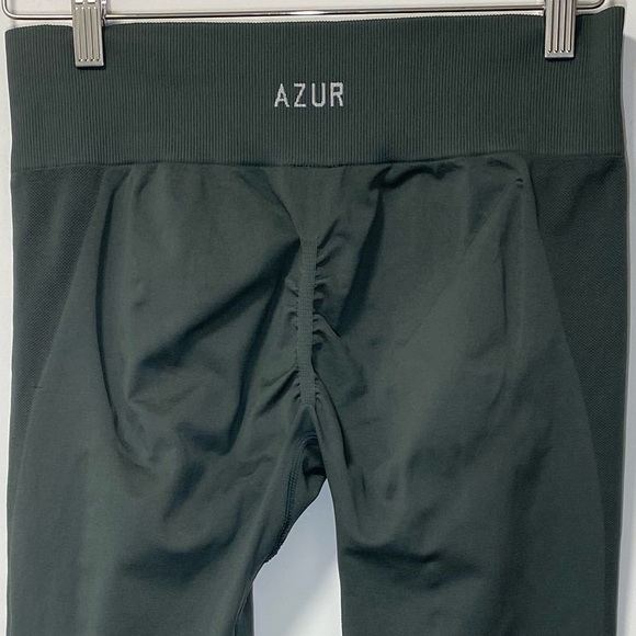 Azur Fit Dark Green Leggings — Size XL - Picture 8 of 9